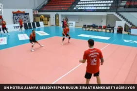 ON Hotels Alanya Belediyespor bugün Ziraat Bankkart’ı ağırlıyor