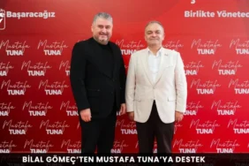 Bilal Gömeç’ten Mustafa Tuna’ya destek