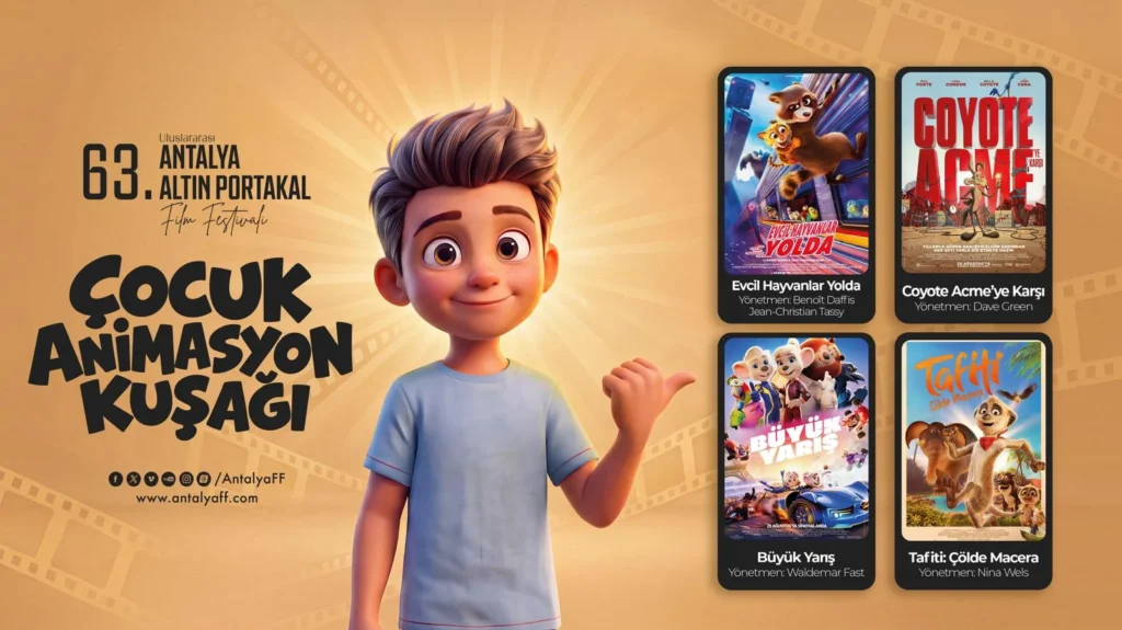 Altın Portakal’da çocuklara özel film kuşağı: 4 animasyon gösterilecek
