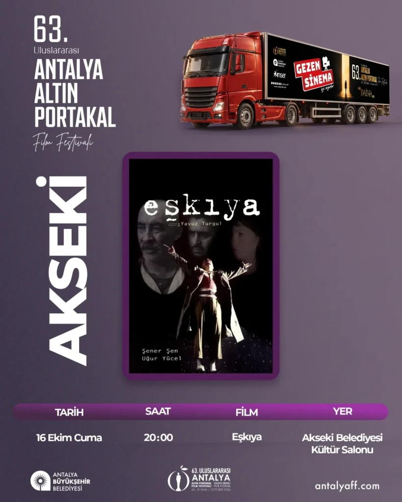 Altın Portakal’da Gezen Sinema heyecanı - Mega TV Gezen Sinema 3 - Mega TV