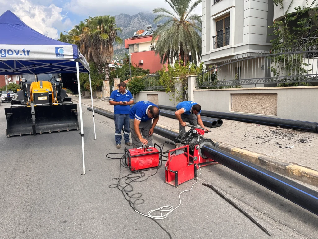 ASAT’tan Kemer Aslanbucak’a yeni içme suyu hattı - Mega TV ASAT’tan Kemer Aslanbucak’a yeni içme suyu hattı