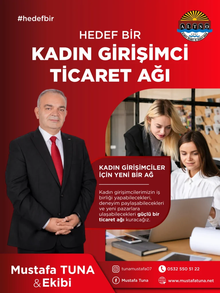 Mustafa Tuna’dan kadın girişimciler için “Ticaret Ağı” projesi - Mega TV Mustafa Tuna’dan kadın girişimciler için “Ticaret Ağı” projesi
