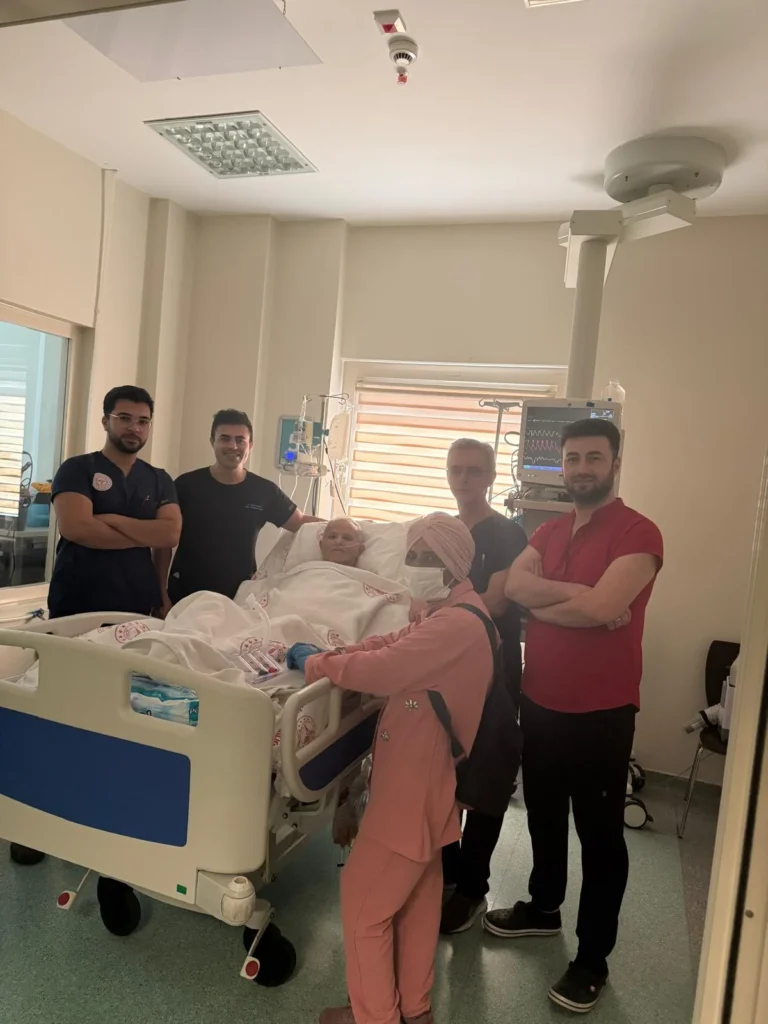Şehit annesinden sağlık çalışanlarına teşekkür